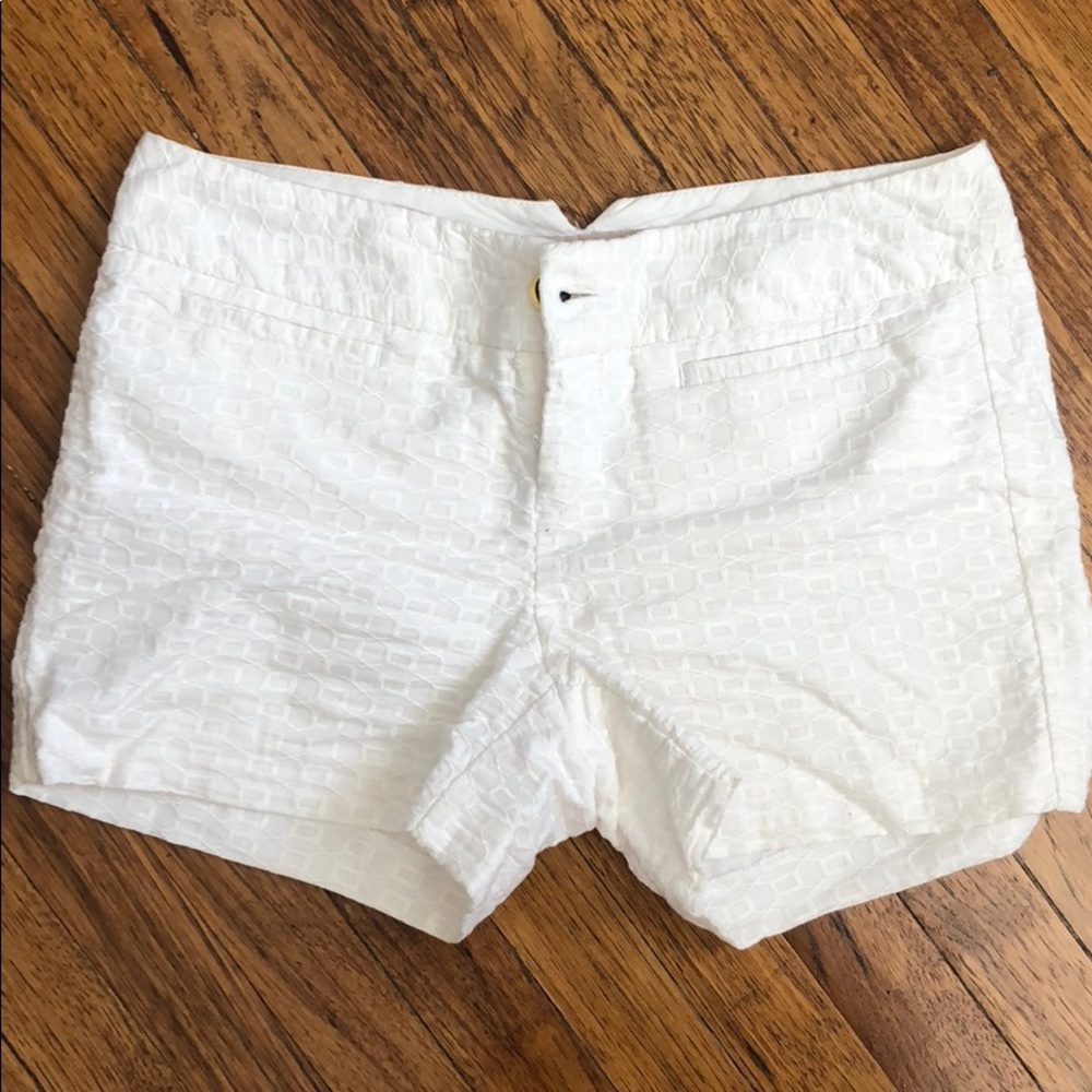 Banana Republic white shorts, Size 0